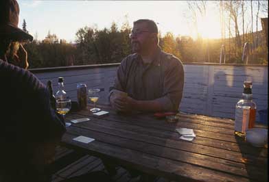 Kortspelare i Saxnäs